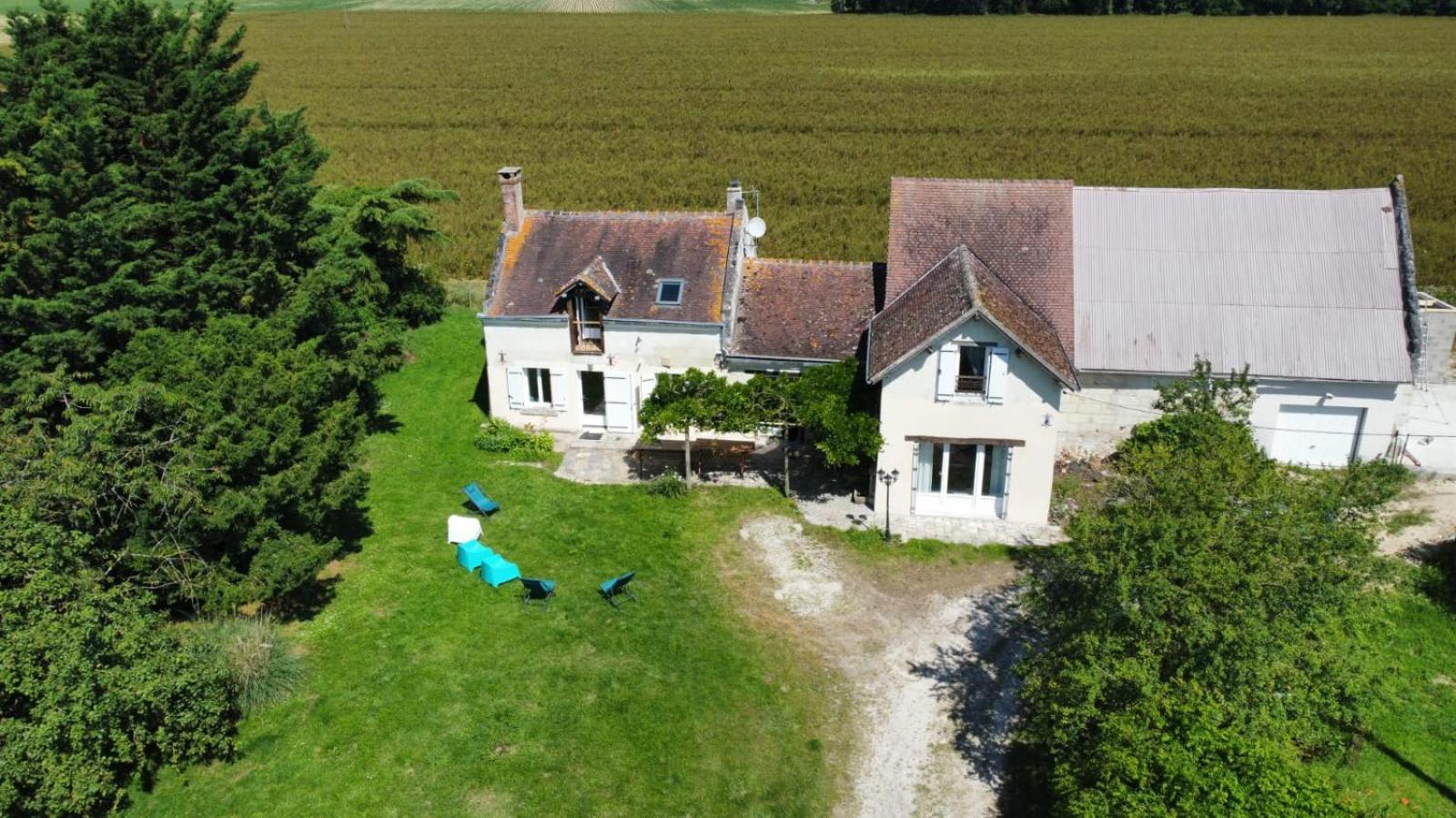 Gites De La Benardiere Vallières-les-Grandes Exterior photo